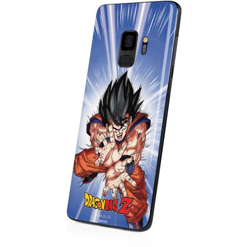 Dragon Ball Z Goku Kamehameha Blast Galaxy S9 Skin